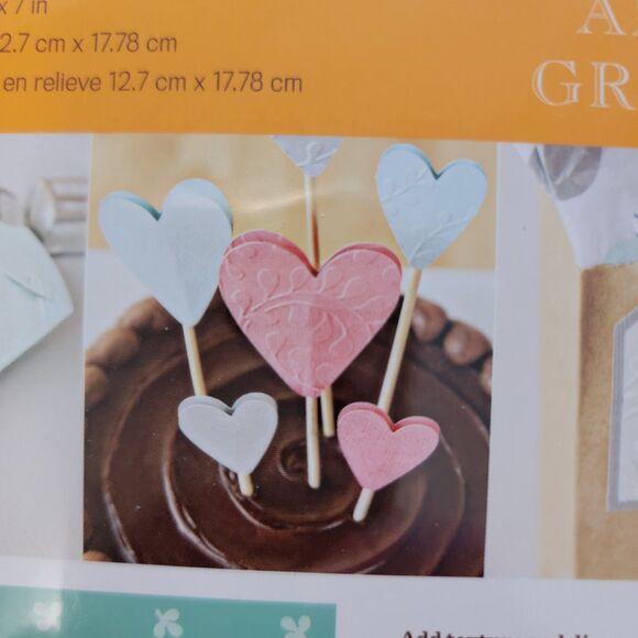 Cricut Cuttlebug MODERN VINES, FORMAL SQUARES Embossing Folders Lot of 2 NEW - Picture 7 of 16